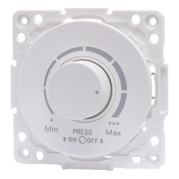 Aigostar - Otáčací stmívač 300W/230V biela
