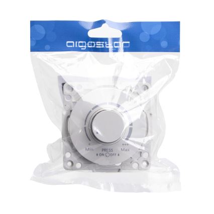 Aigostar - Otáčací stmívač 300W/230V biela
