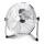 Aigostar - Podlahový ventilátor 60W/230V 44,5 cm lesklý chróm