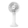 Aigostar - Prenosný nabíjací ventilátor 3W/5V 1500mAh USB biely