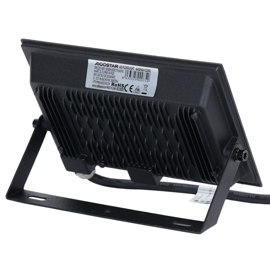 Aigostar - LED RGB Stmievateľný reflektor LED/50W/230V IP65 + diaľkové ovládanie