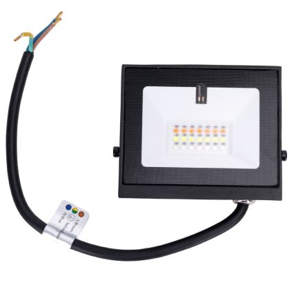 Aigostar - LED RGB stmievateľný reflektor LED/20W/230V IP65 + diaľkové ovládanie