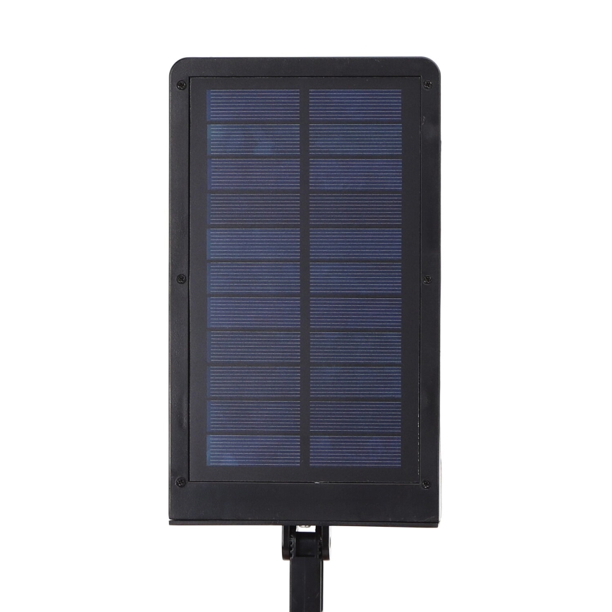 Aigostar - SADA 2x LED Solárna pouličná lampa so senzorom LED/3W/3,7V1800 mAh IP44 3000/4000/5000K + diaľkové ovládanie