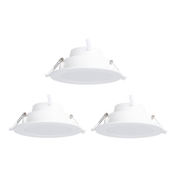 Aigostar - SADA 3 x LED RGBW Stmievateľné podhľadové svietidlo MESH LED/6W/230V 2700K-6500K pr.11,5cm