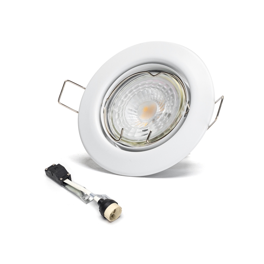 Aigostar - SADA 3x LED Podhľadové svietidlo 1xGU10/4,5W/230V 3000K biela