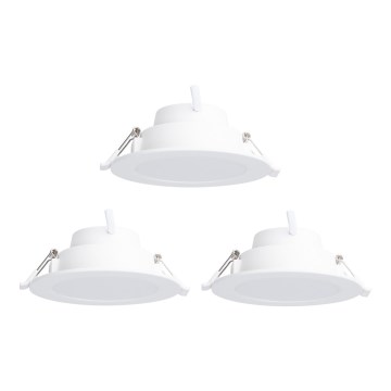 Aigostar - SADA 3x LED RGBW Stmievateľné podhľadové svietidlo MESH LED/9W/230V 2700K-6500K pr.14,5cm