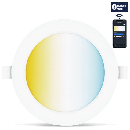 Aigostar - SADA 3x LED Stmievaťelné zapustené svietidlo MESH LED/6W/230V 2700K-6500K pr.11,5 cm