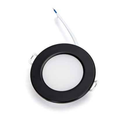 Aigostar - SADA 3x LED Vonkajšie podhľadové svietidlo LED/4,8W/230V 6500K IP65 čierna