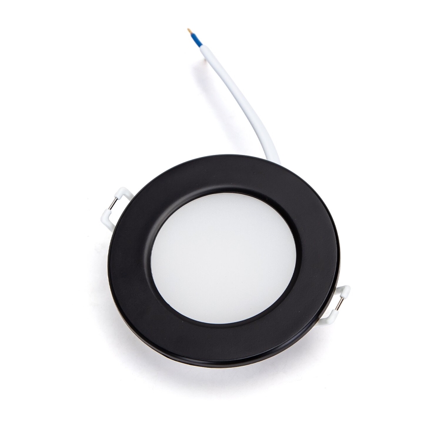 Aigostar - SADA 3x LED Vonkajšie podhľadové svietidlo LED/4,8W/230V 6500K IP65 čierna