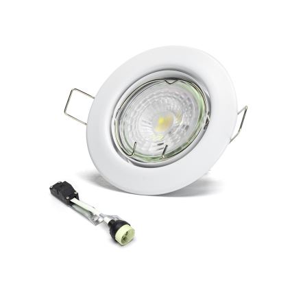 Aigostar - SADA 3x LED zapustené stropné svietidlá 1xGU10/4,5W/230V 6500K biele