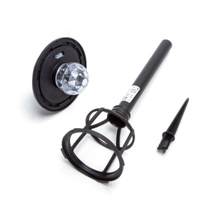 Aigostar - SADA 4x LED RGB Solárna lampa LED/0,2W/2V IP44
