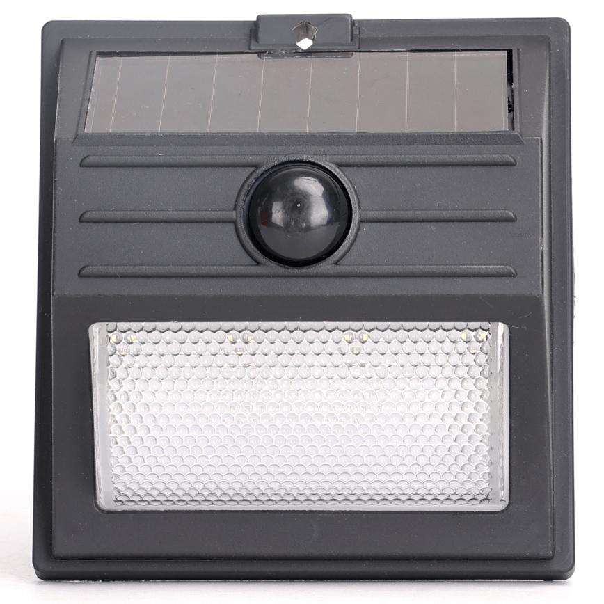 Aigostar - Solárne LED svietidlo so senzorom LED/3,7V 6500K 500 mAh IP65 čierne