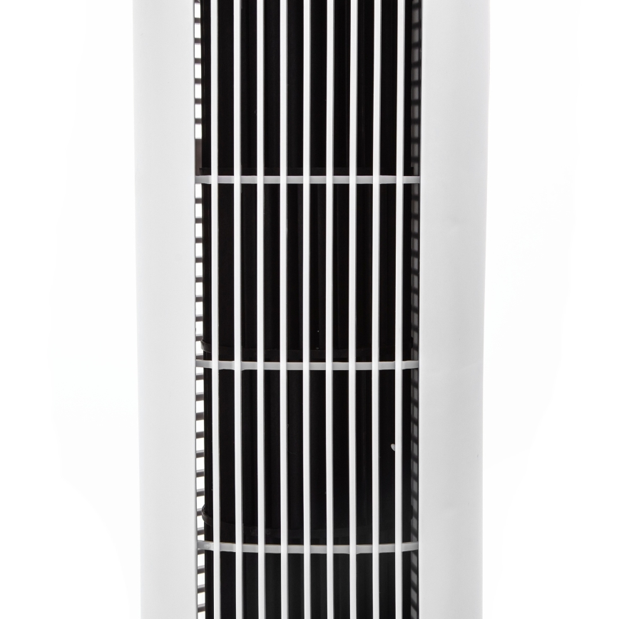 Aigostar - Stĺpový ventilátor 50W/230V biela + diaľkové ovládanie