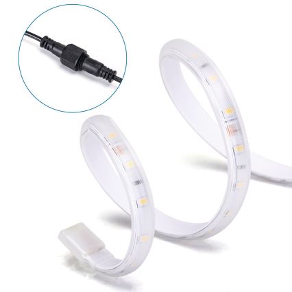 Aigostar - LED Stmievateľný solárny pás LED/20W/3,2V 20 m 6500K IP65 + diaľkové ovládanie