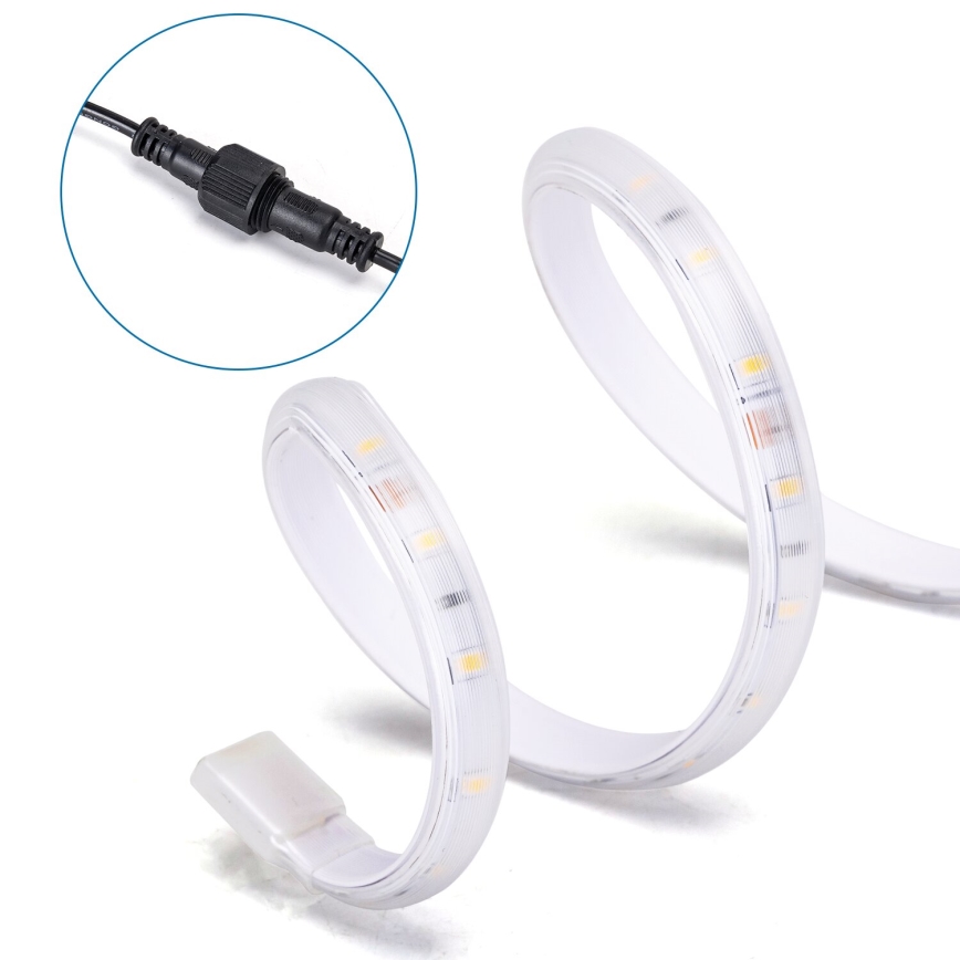 Aigostar - LED Stmievateľný solárny pás LED/20W/3,2V 20 m 6500K IP65 + diaľkové ovládanie