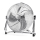 Aigostar - Stojanový ventilátor 100 W / 230 V, Ø 54 cm, lesklý chróm