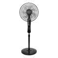 Aigostar - Stojanový ventilátor 50W/230V 130 cm čierny + diaľkové ovládanie