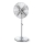 Aigostar - Stojanový ventilátor 50W/230V 44,8 cm lesklý chróm