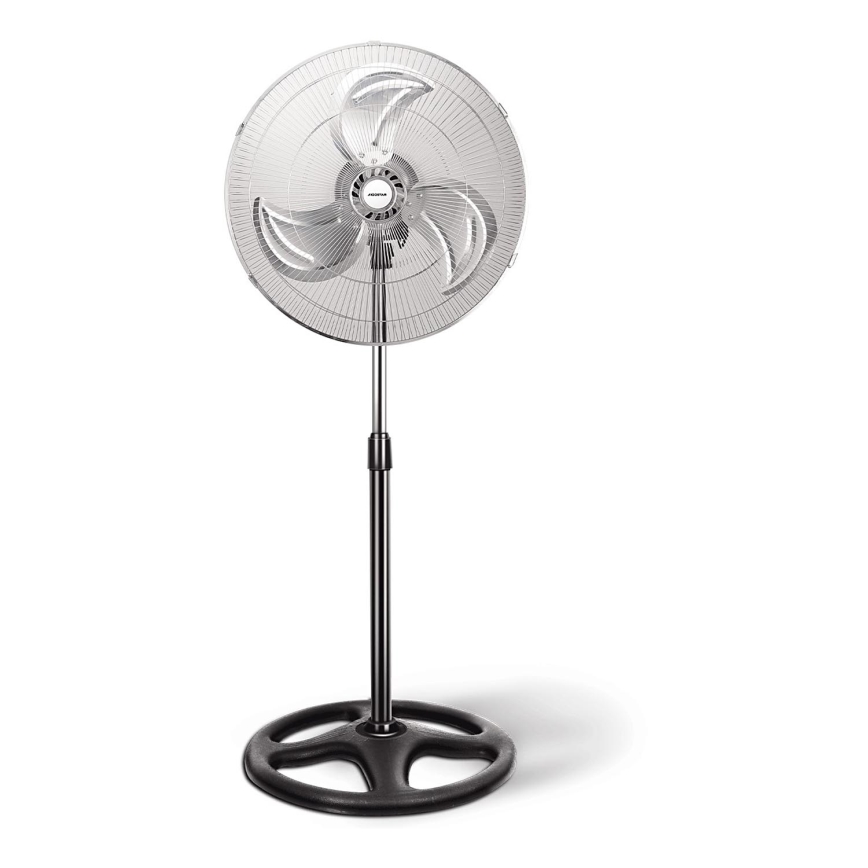 Aigostar - Stojanový ventilátor 50W/230V lesklý chróm/čierna