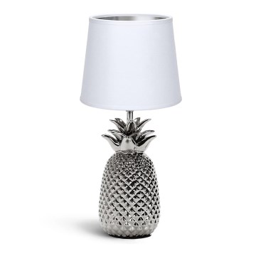 Aigostar - Stolná lampa 1xE14/40W/230V lesklý chróm