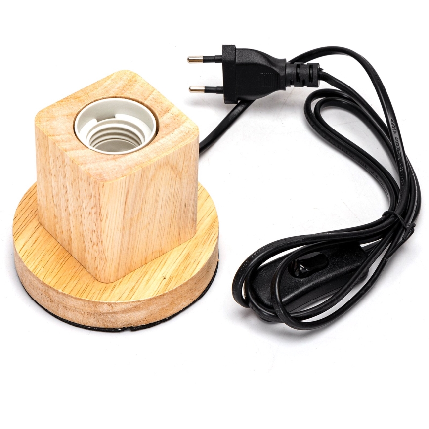 Aigostar - Stolná lampa 1xE27/60W/230V béžová
