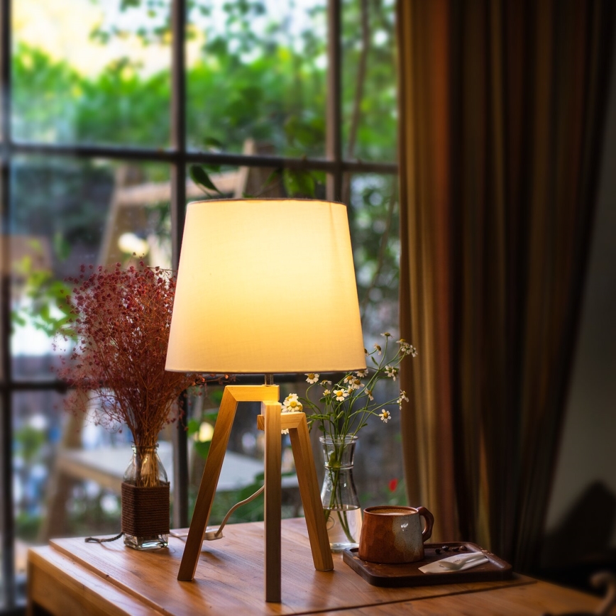Aigostar - Stolná lampa 1xE27/60W/230V