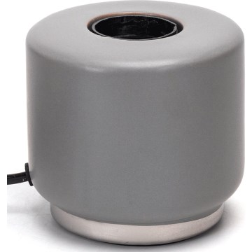 Aigostar - Stolná lampa 1xE27/60W/230V šedá
