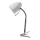 Aigostar -  Stolná lampa s klipom 1xE27/11W/230V biela/lesklý chróm