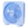 Aigostar - Stolný ventilátor 30 W/230 V modrý