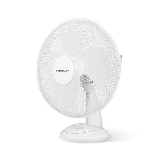 Aigostar - Stolný ventilátor 35W/230V 34 cm biela