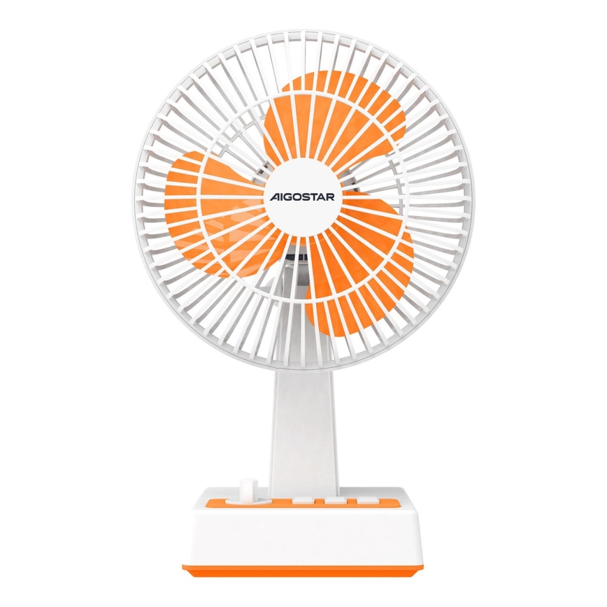 Aigostar - Stolný ventilátor 6W/USB