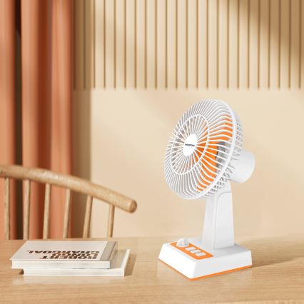 Aigostar - Stolný ventilátor 6W/USB