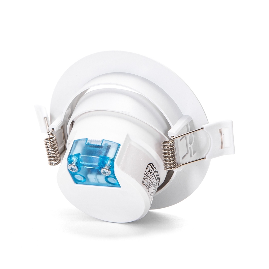Aigostar - SÚPRAVA 3x LED Podhľadové svietidlo LED/5W/230V 4000K pr. 8,5 cm biela
