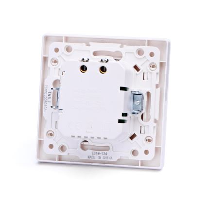 Aigostar - USB napájacia zásuvka s rámikom 2x USB-A biela