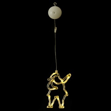 Aigostar - Vianočná LED dekorácia 10xLED/3xAAA Santa Claus 20 cm