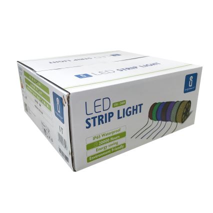 Aigostar - Vonkajší LED pás 50 m, 350 W, 230 V, červený, IP65
