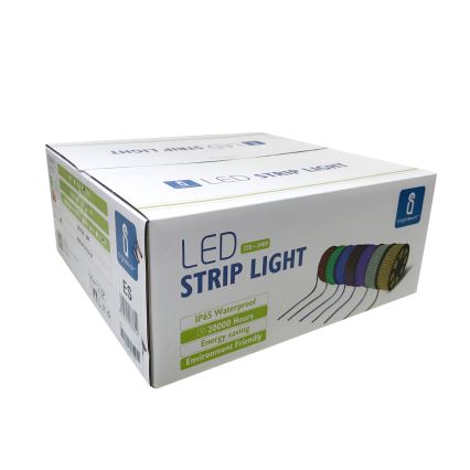 Aigostar - Vonkajší LED pás 50 m, 350 W, 230 V, modrá, IP65