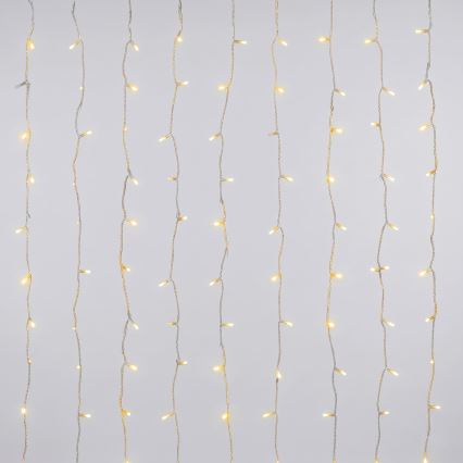 Aigostar - vonkajší vianočný LED reťaz 120xLED/8 funkcií 3,9x1,2m IP44 teplá biela