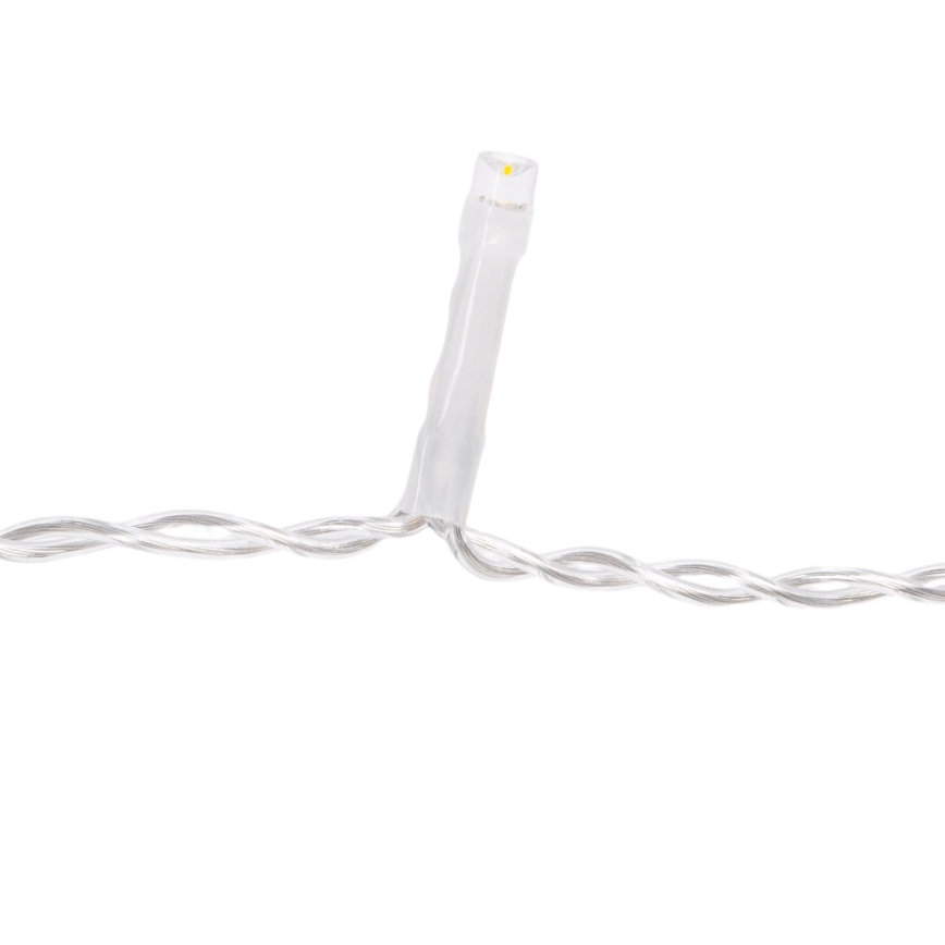 Aigostar - vonkajší vianočný LED reťaz 120xLED/8 funkcií 3,9x1,2m IP44 teplá biela