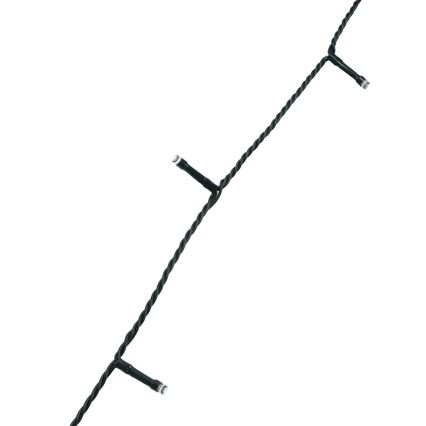 Aigostar - LED vonkajší vianočný reťazec 200 × LED / 8 funkcií 20 m IP44 studená biela