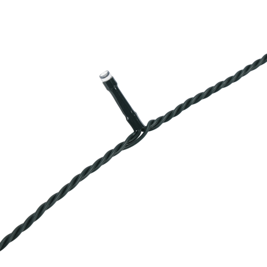 Aigostar - LED vonkajší vianočný reťazec 200 × LED / 8 funkcií 20 m IP44 studená biela