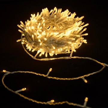 Aigostar - Vonkajší vianočný LED reťaz 600 LED, 30 m, IP44, teplá biela