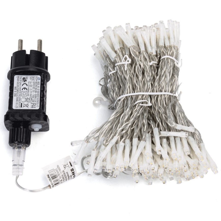 Aigostar - vonkajší vianočný LED reťazec 234×LED / 8 funkcií, 1,2×1,8 m, IP44, viacfarebný