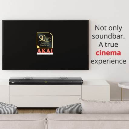 AKAI ASB-29 - Soundbar s aktívnym subwooferom 120W/230V + diaľkové ovládanie