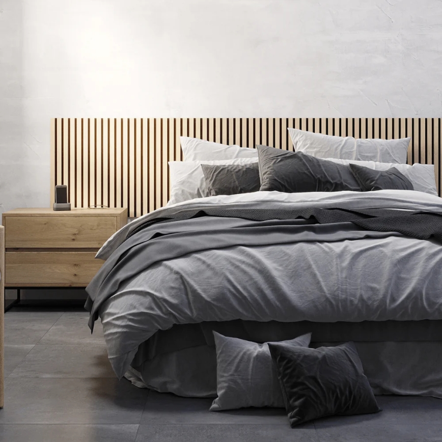 Akustický obkladový panel VASALUND 240x52 cm dub