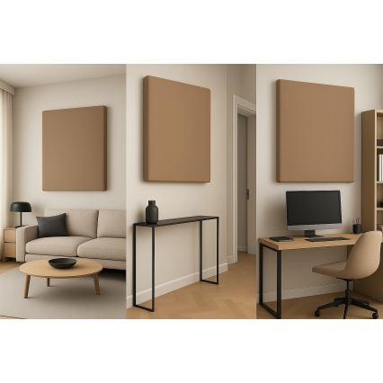 Akustický panel SILENCE 58x58 cm béžová