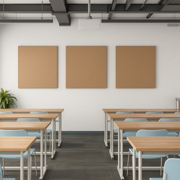 Akustický panel SILENCE 58x58 cm béžový