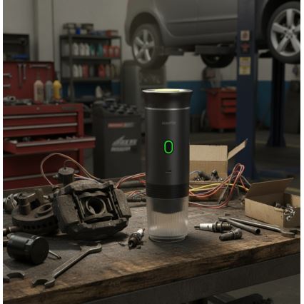 Aligator ACM002 - Prenosný nabíjací kávovar PortaCaffé 3 v 1 72W/7500 mAh sivá