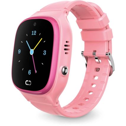 Aligator AW11PK - Inteligentné hodinky Watch Junior 2 450 mAh IP67 Wi-Fi ružová