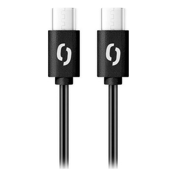 Aligator DATKP58 - USB kábel USB-C / USB-C 65 W Power Delivery 2,5 m čierna